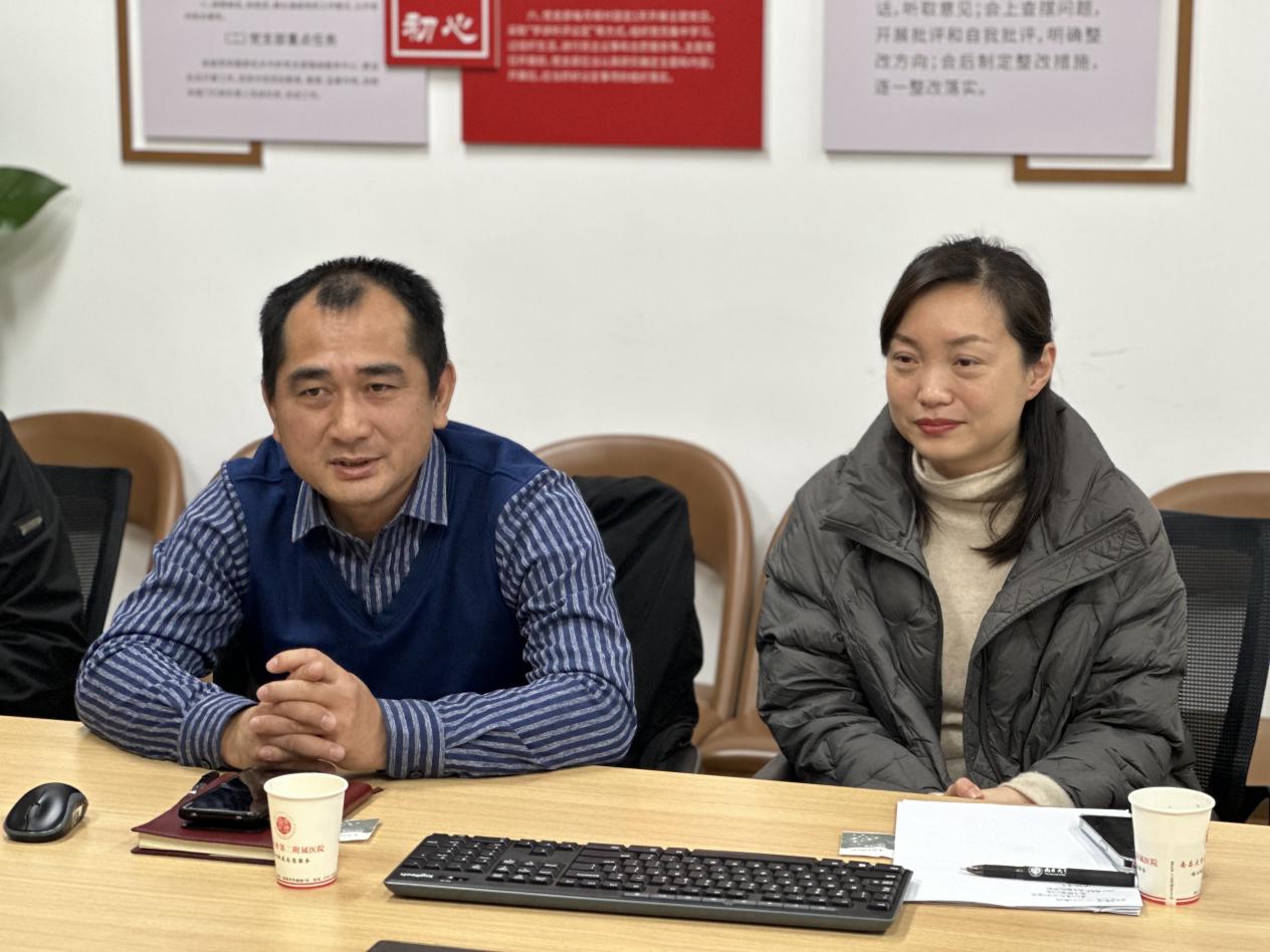 九江学院附属医院、抚州市第一人民医院到南大二附院交流学习