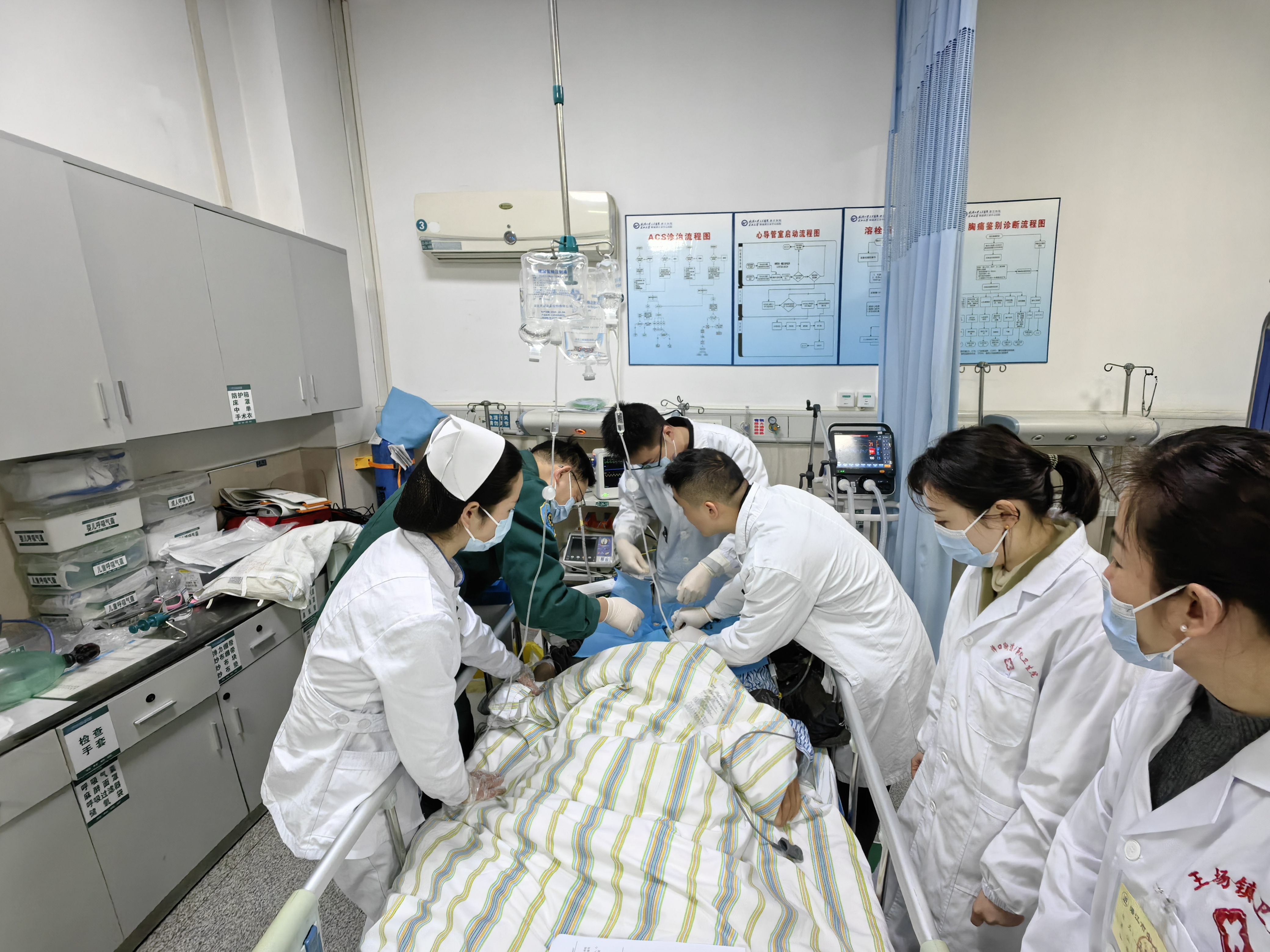 生死时速|潜江市中心医院多学科联动击退「肺动脉栓塞」