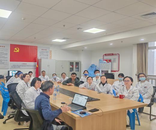 中山大学孙逸仙纪念医院林仲秋教授到南昌大学二附院交流指导