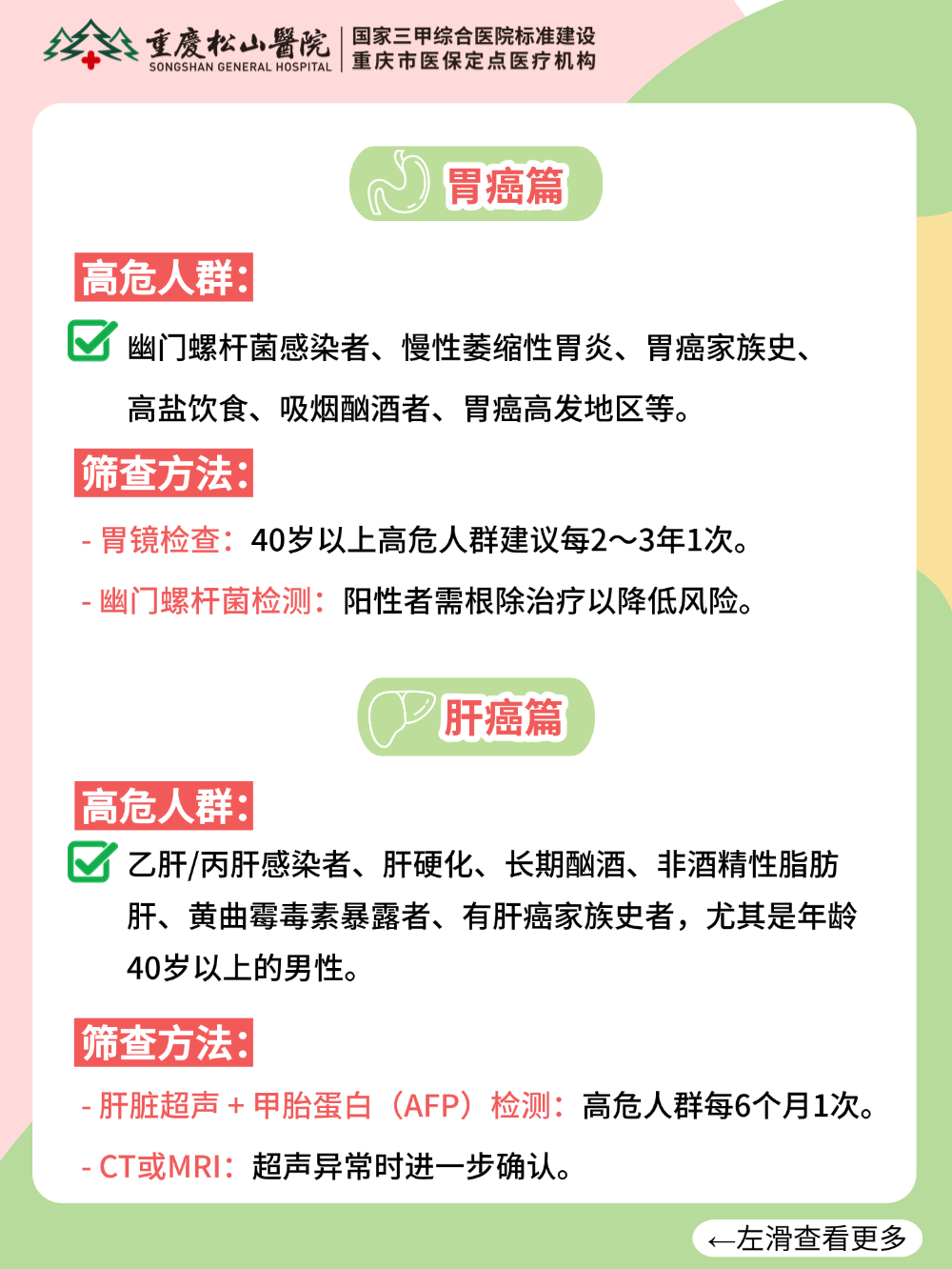 一发现肿瘤就是晚期？提早一步，让癌止步！