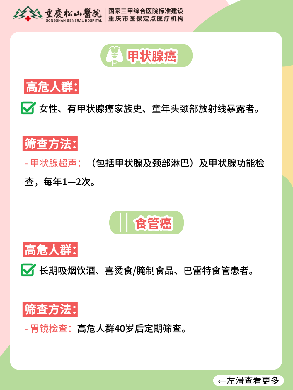 一发现肿瘤就是晚期？提早一步，让癌止步！