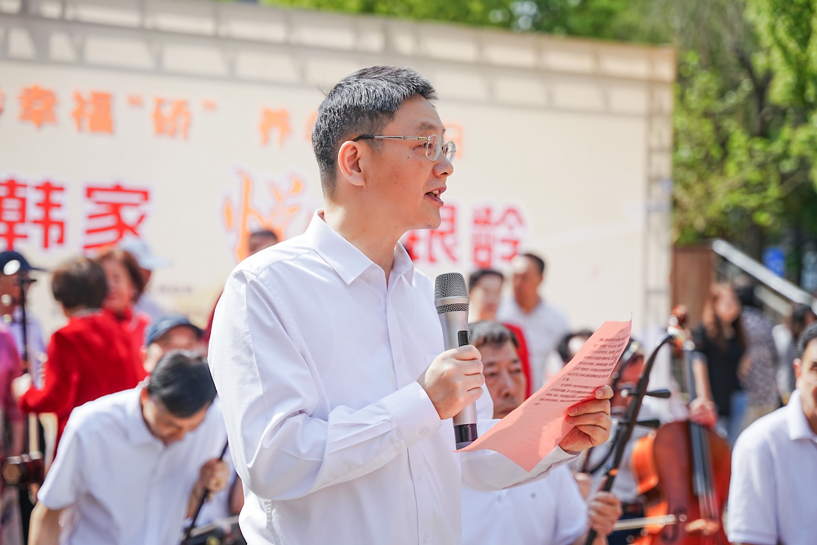 「旗聚韩家·悦享银龄」武汉普瑞眼科积极参与社区眼健康公益活动