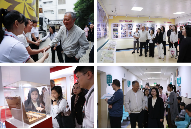 香港共享基金会与自治区卫生健康对外交流合作中心莅临柳州市红十字会医院参观交流