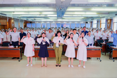 中国南丁格尔志愿护理服务总队武汉大学中南医院志愿护理服务队正式成立
