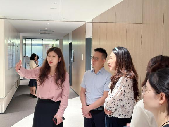 重庆松山医院迎接重庆大渡口区卫健委一行来院考察交流