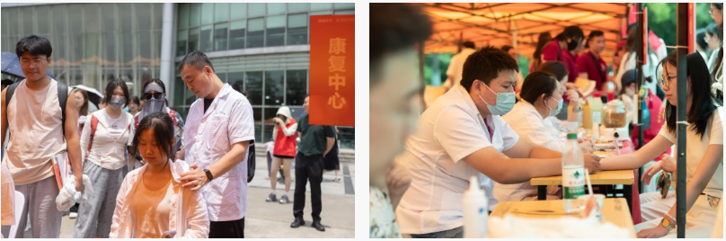 为青春减「负」，给健康加码——「健康四季集市 轻盈·健康计划」大型义诊在常州大学火热开启
