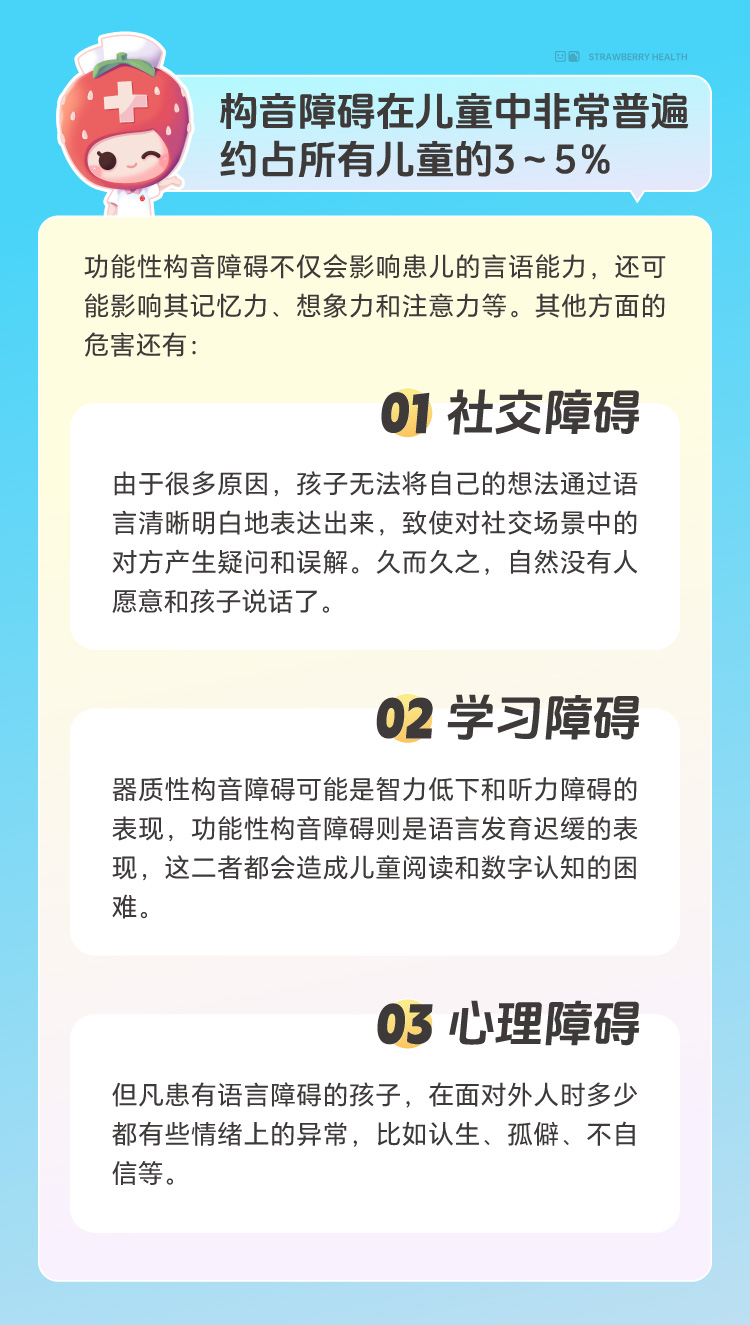 「dede」「ji 车」……小奶音可爱？很可能存在构音障碍！