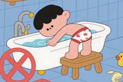 一幼童艾草泡澡时突发溺水，家人这个动作救了孩子……