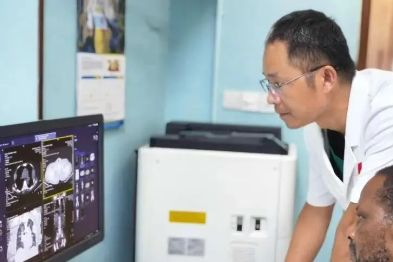三维精准影像守护桑岛健康——中国援桑医疗队影像科工作纪实
