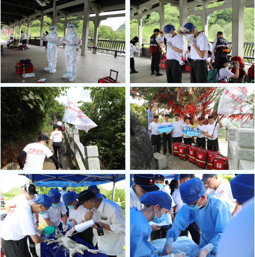 广西医科大学第一附属医院参加 2025 年全区道路交通事故紧急医学救援综合演练