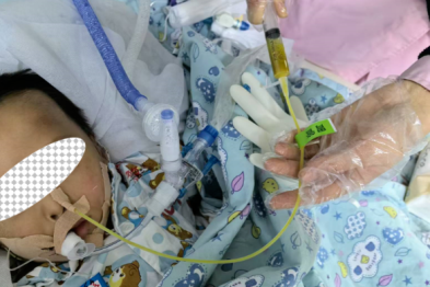 生死时速！医护人员全力以赴，及时抢救「呼吸重度衰竭」患儿