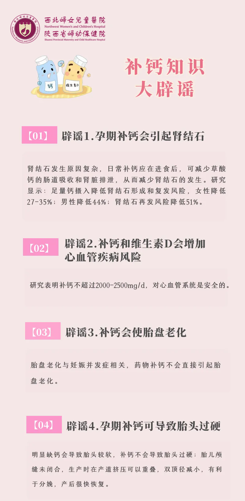 孕期补钙，胎头太硬不好生？关于补钙的真相与谣言