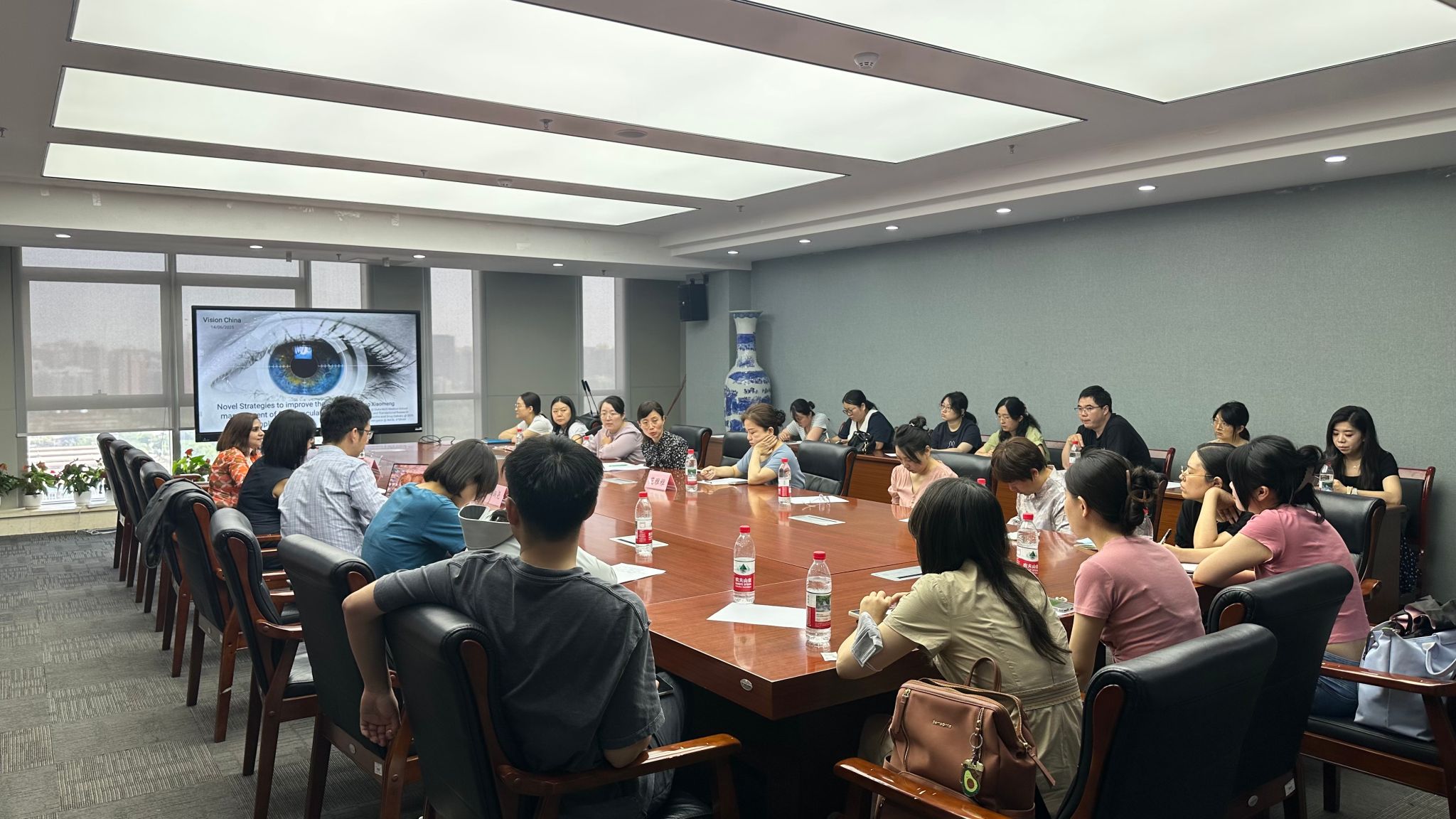 国际前沿赋能眼科科研创新!西安交大二附院眼科与杜克-新加坡国立大学医学院举办学术交流会