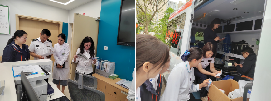 我院完成云南省急救中心网络医院急救站现场验收,助力拓宽急、危、重症患者生命急救动脉