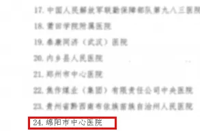 喜讯！绵阳市中心医院成功通过《门诊患者人文关怀规范》团体标准贯标验收