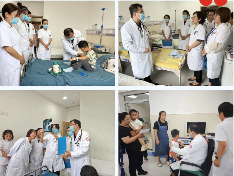 延安市中医医院儿科团队赴安塞区人民医院开展查房与学习交流活动