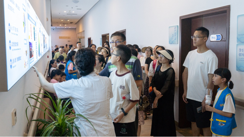 探索超声波奥秘，70 多组卓越少年义工团亲子家庭走进海扶刀发源地