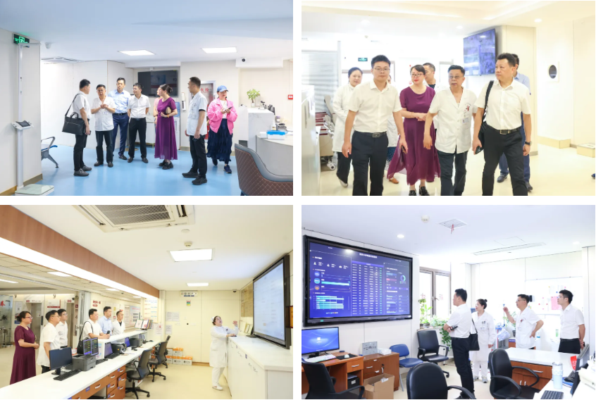 福州大学医学院党委副书记陈伟斌一行参观调研上海天佑医院