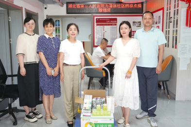 炎炎夏日送清凉，「医」路同行护健康——湖北省第三人民医院阳逻院区开展社区防暑关爱行动