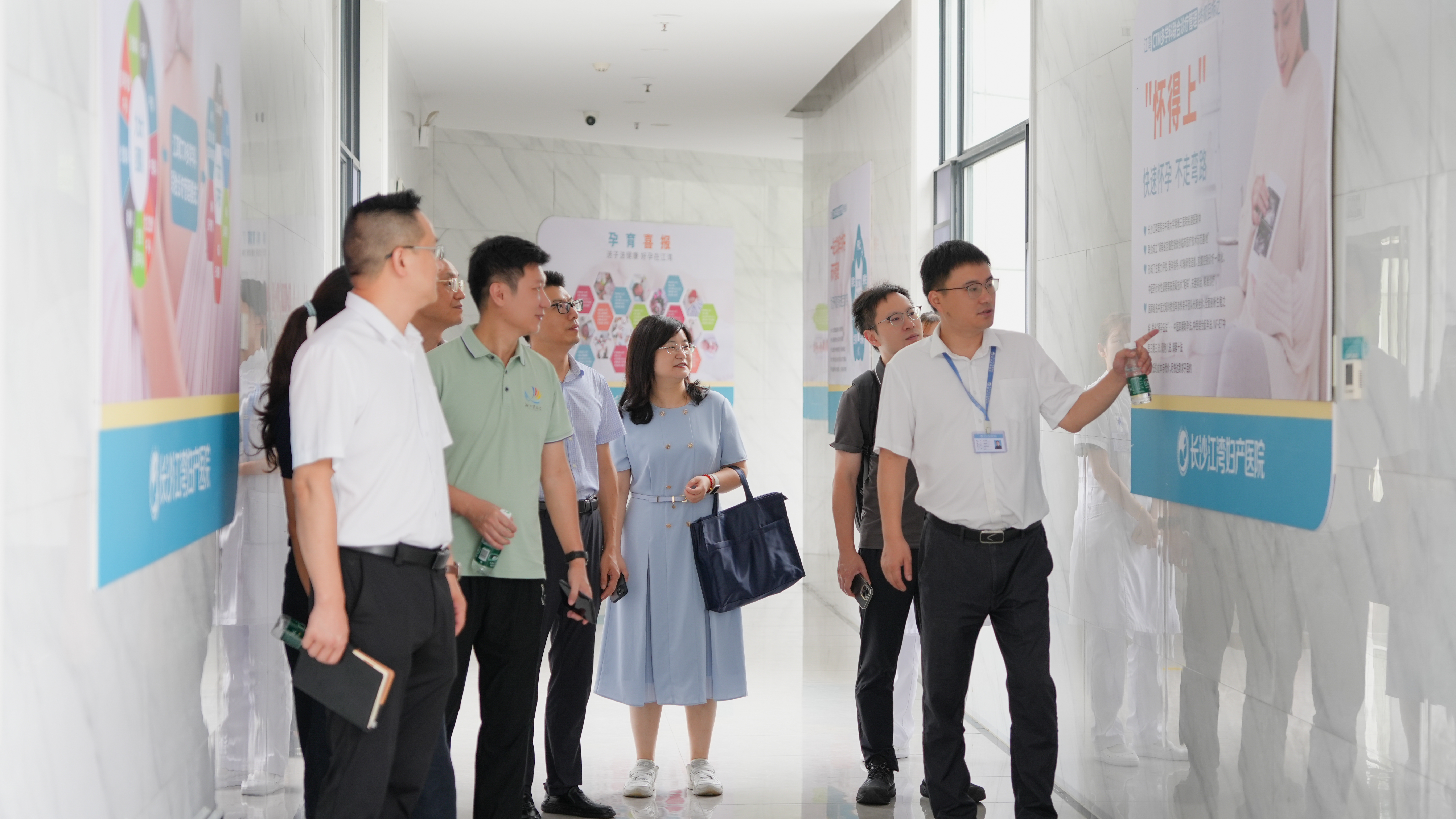 湘江实验室专家一行参观江湾医院  共探人工智能与医疗深度融合新路径