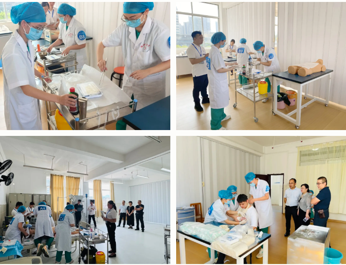 桂医二附院举办第四届医学生临床能力竞赛暨第二届「医脉相承」师生同台竞技赛