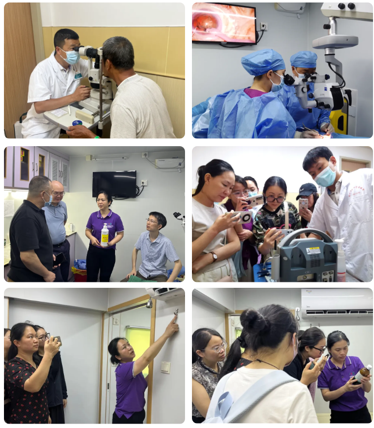 「复明 18 号」赋能援外医疗:两支医疗队到柳州市红十字会医院交流取经,共筑东盟光明路