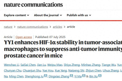 中大医院陈明/许斌教授团队揭示巨噬细胞在前列腺癌中作用和机制