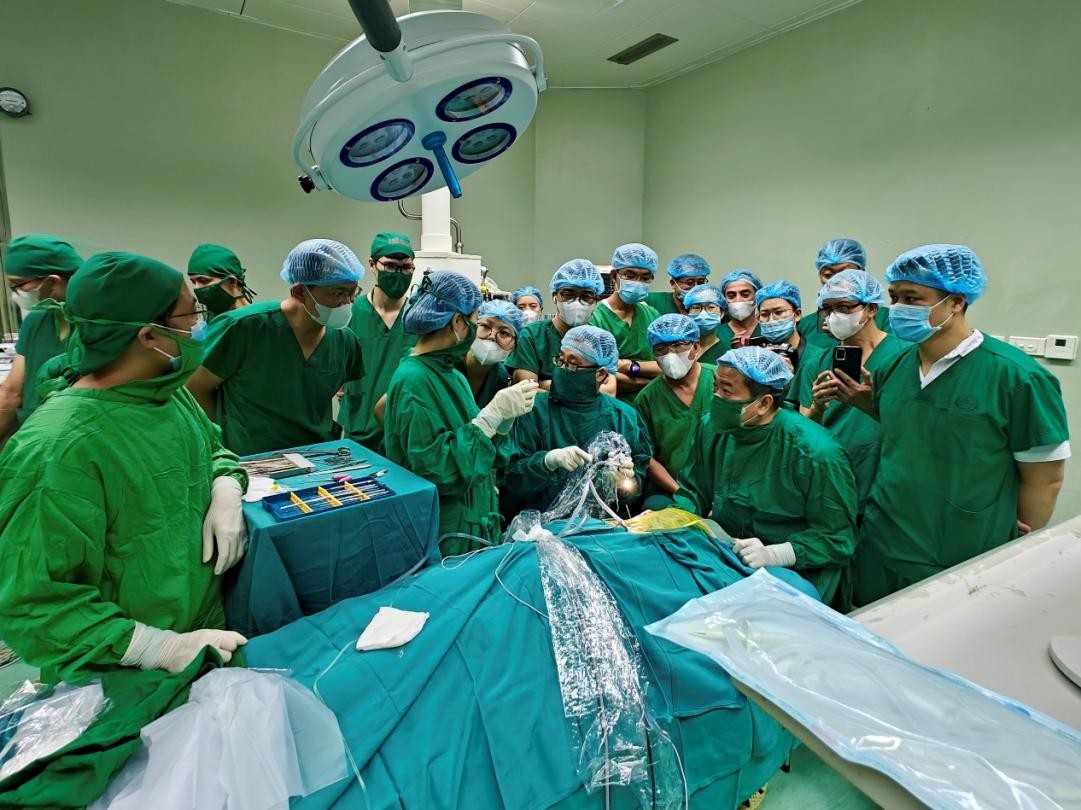 武汉大学人民医院持续灌流耳内镜技术「圈粉」国际同行