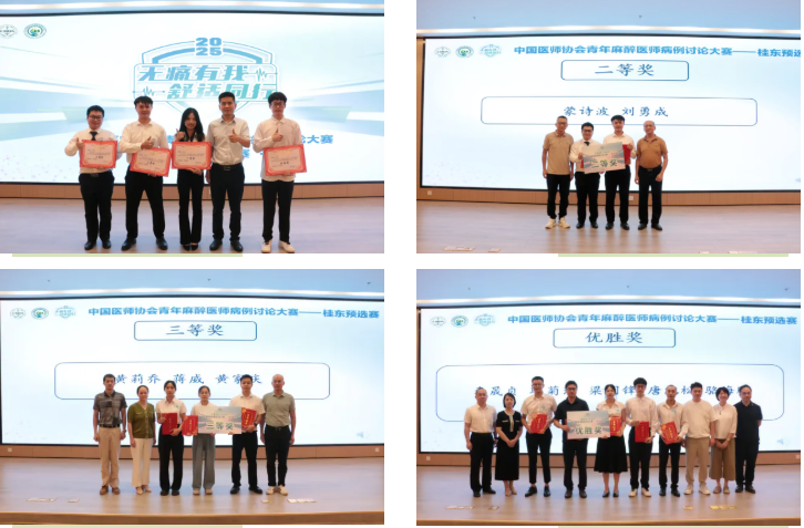 桂林医科大学一附院青年麻醉医师夺病例讨论赛桂东预选赛冠军