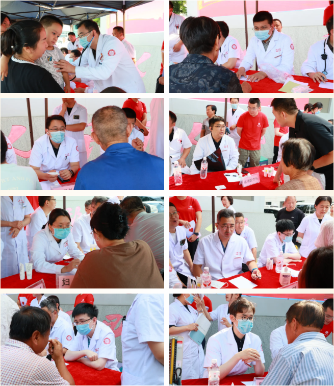 北医三院驻延专家团联合北京大学医学部学生暑期社会实践活动团深入安塞区人民医院开展惠民义诊​