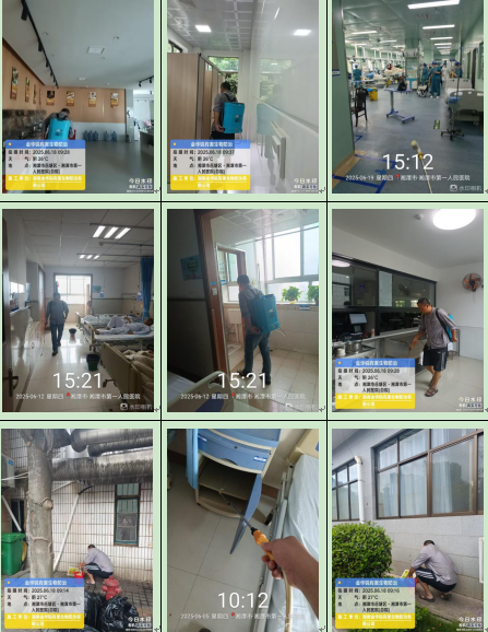 湘潭市一医院全员参与,防蚊灭蚊大作战!