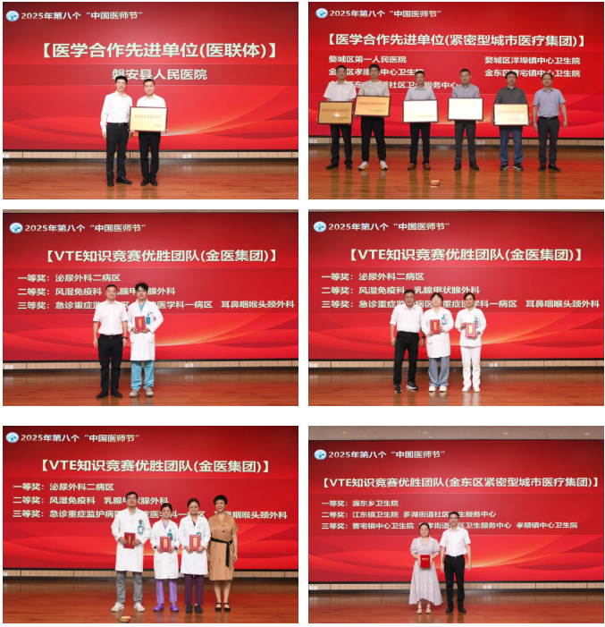 德馨于行 技精于勤丨金医集团举行 2025 年中国医师节大会