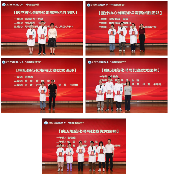 德馨于行 技精于勤丨金医集团举行 2025 年中国医师节大会