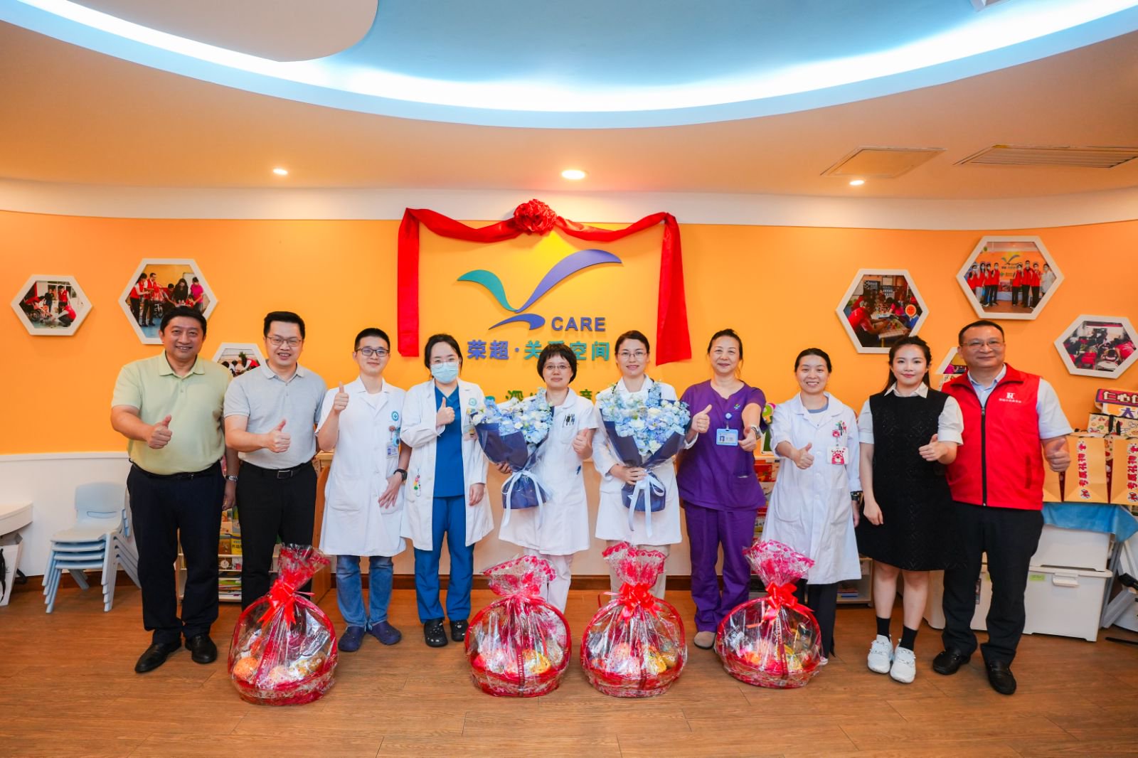 童心绘暖意，感恩「医」路相伴——深圳儿童医院 Vcare 关爱空间上演别样医师节