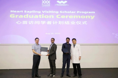 跨国「心苗」医师节结业，厦心 Morning Meeting 见证成长