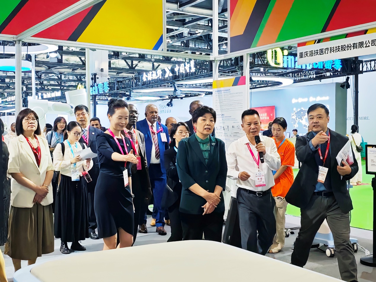 海扶科技亮相 China-Hospeq 2025：以原创力量深耕中非医疗合作，用科技守护生命健康