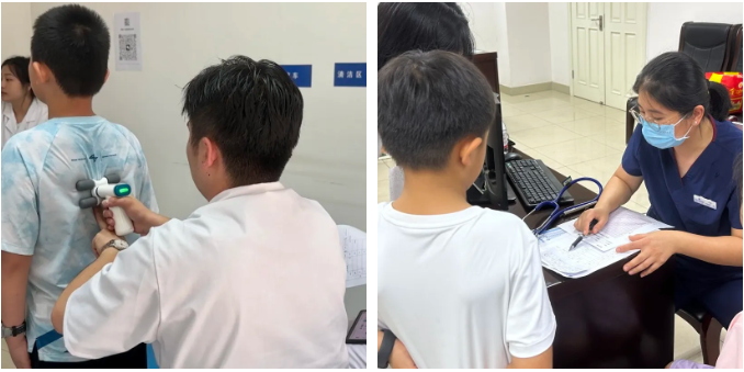 北大医疗海洋石油医院举办「海洋石油工程股份有限公司员工子女专场体检」系列活动