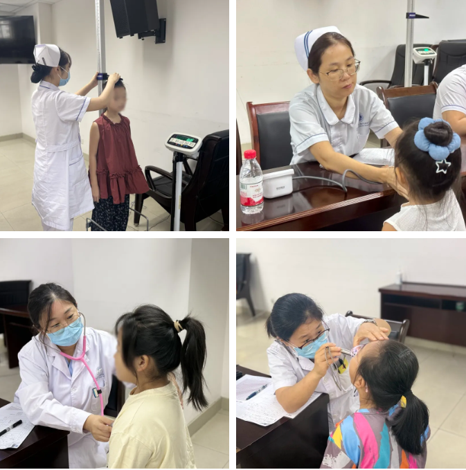 北大医疗海洋石油医院举办「海洋石油工程股份有限公司员工子女专场体检」系列活动