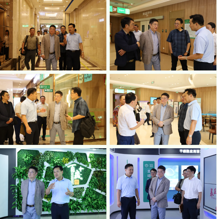 台湾万芳医院心脏内科主任医师陈保罗一行莅临黄山华泽医院参观调研，共绘两岸医养合作新蓝图