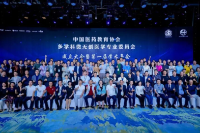 中国医药教育协会多学科微无创医学专业委员会成立，陈文直教授任主任委员，张炼教授任副主任委员