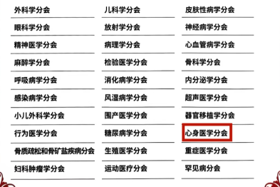中华医学会心身医学分会荣获 2024-2025 年度优秀专科分会