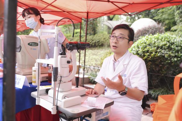 武汉普瑞眼科医院积极参与 2025 年「服务百姓健康行动」活动