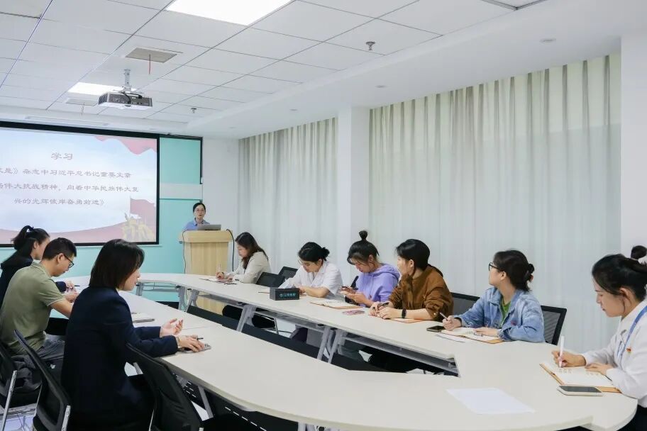 「一学一看一讲」，凝聚红色力量——江湾医院九月党支部活动纪实