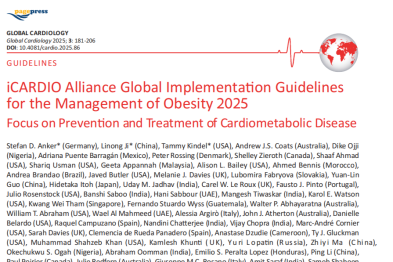 南昌大学二附院心血管内科李萍教授参与制定全球肥胖症管理新指南