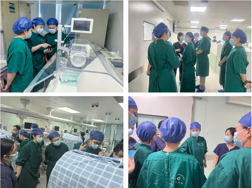 中山大学附属第五医院院感科一行莅临深圳市妇幼保健院交流新生儿感染控制经验