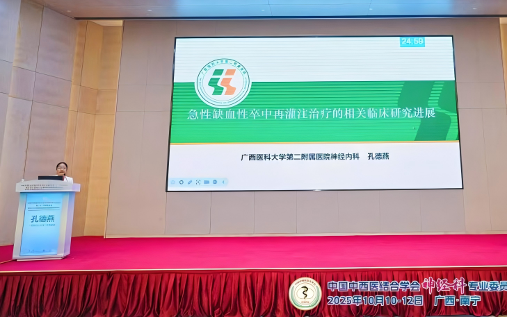 中国中西医结合学会神经科专业委员会第 21 次学术年会广西中医药学会脑病专业委员会 2025 年学术会暨中医药防治脑系疾病学习班在邕召开