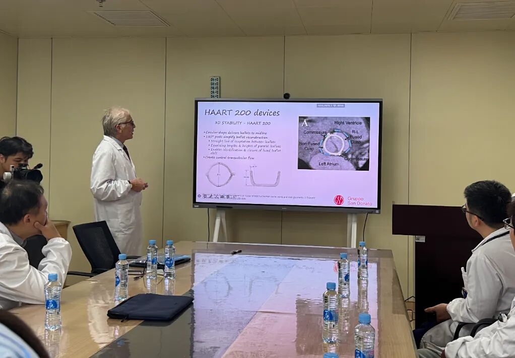 南昌大学二附院签约国际知名心脏外科专家 Mattia Glauber 教授