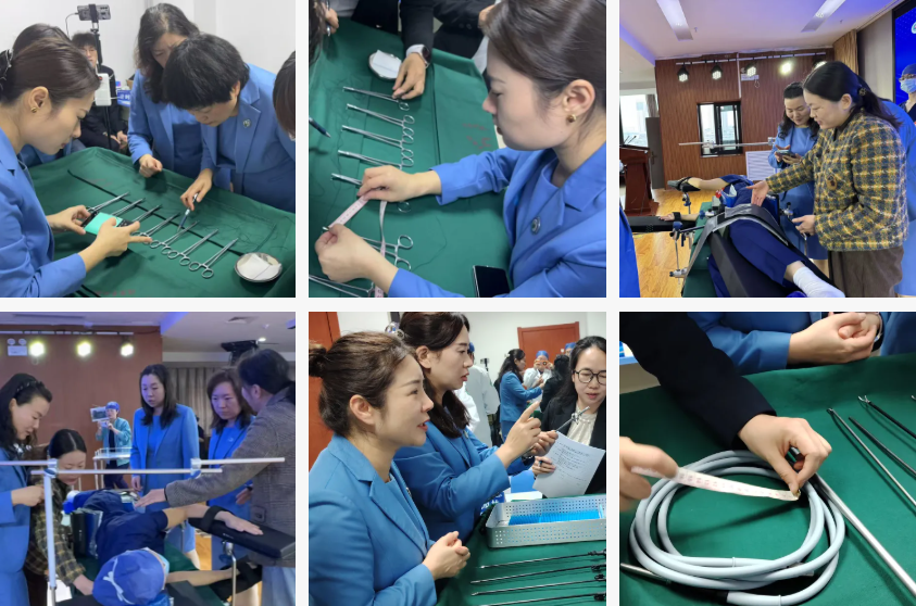 2025 年洛阳市第四届手术室专科操作技能竞赛在河科大二附院成功举办