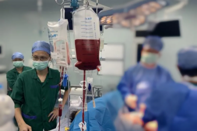 让每一滴血都物尽其用——新城院区麻醉科手术室首次启用自体血回收技术