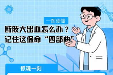 断肢大出血怎么办？记住这保命「四部曲」